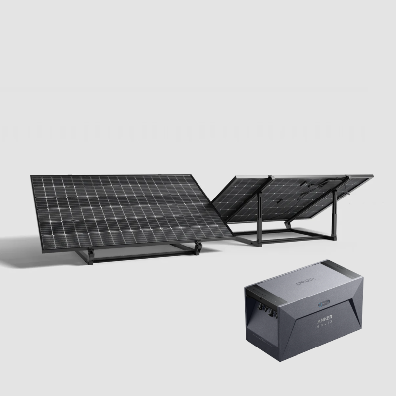 Pack solaire 870 W + Batterie Anker Solix Solarbank E1600