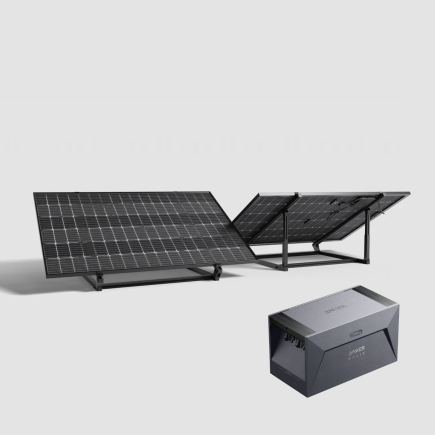 Pack solaire 870 W + Batterie Anker Solix Solarbank E1600