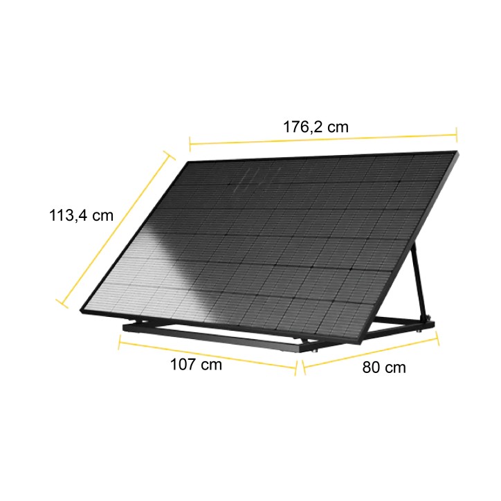 Station Solaire Plug & Play 435W Double Face Station Solaire Plug & Play 435W Double Face