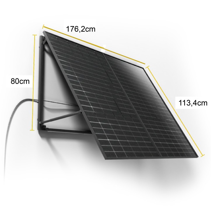Station Solaire Plug & Play 435W Double Face Station Solaire Plug & Play 435W Double Face