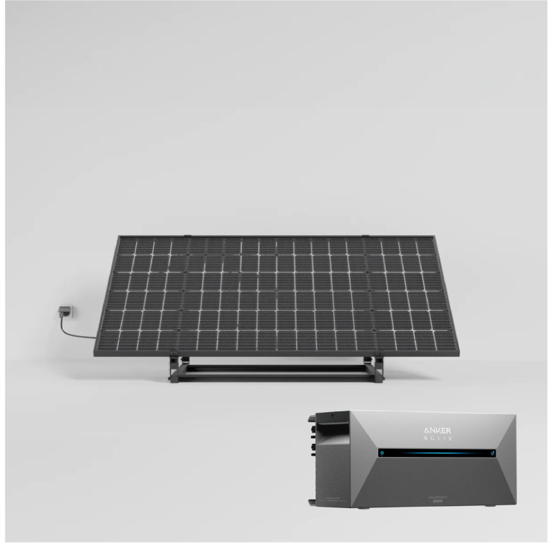 Pack solaire 435 W + Batterie Anker Solix Solarbank 2 E1600 Plus