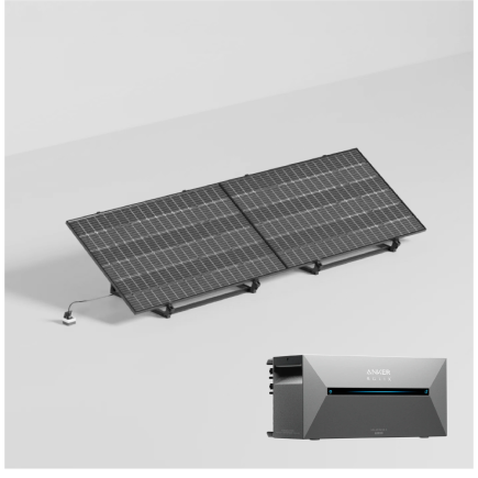 Pack solaire 870 W + Batterie Anker Solix Solarbank 2 E1600 Plus