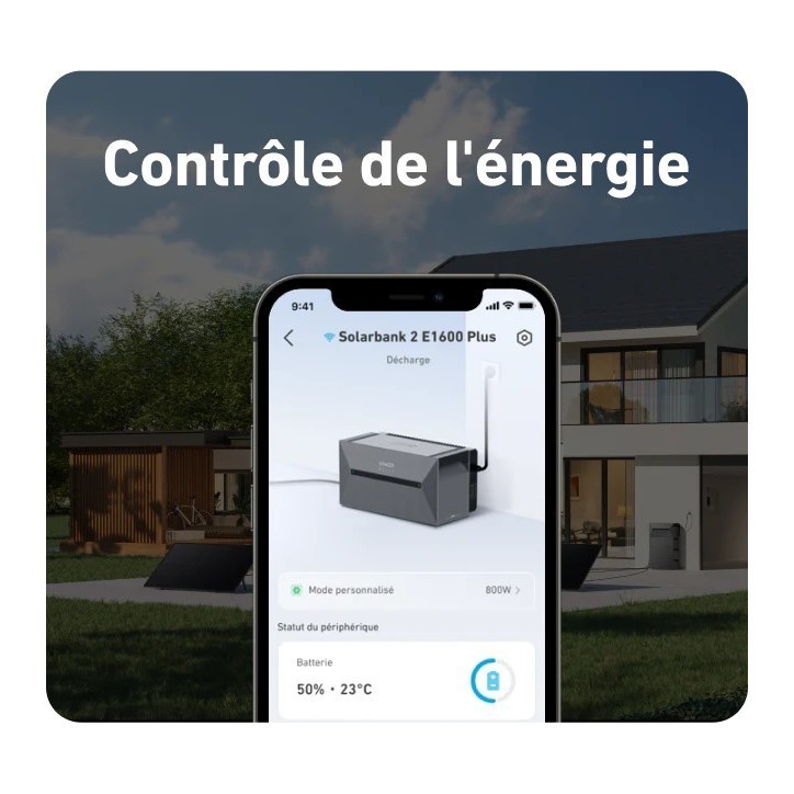 Pack solaire 435 W + Batterie Anker Solix Solarbank 2 E1600 Plus Pack solaire 435 W + Batterie Anker Solix Solarbank 2 E1600 Plus