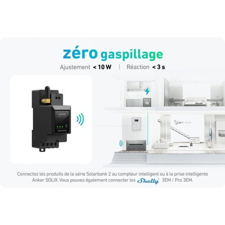 Pack solaire 870 W + Batterie Anker Solix Solarbank 2 E1600 Plus Pack solaire 870 W + Batterie Anker Solix Solarbank 2 E1600 Plus
