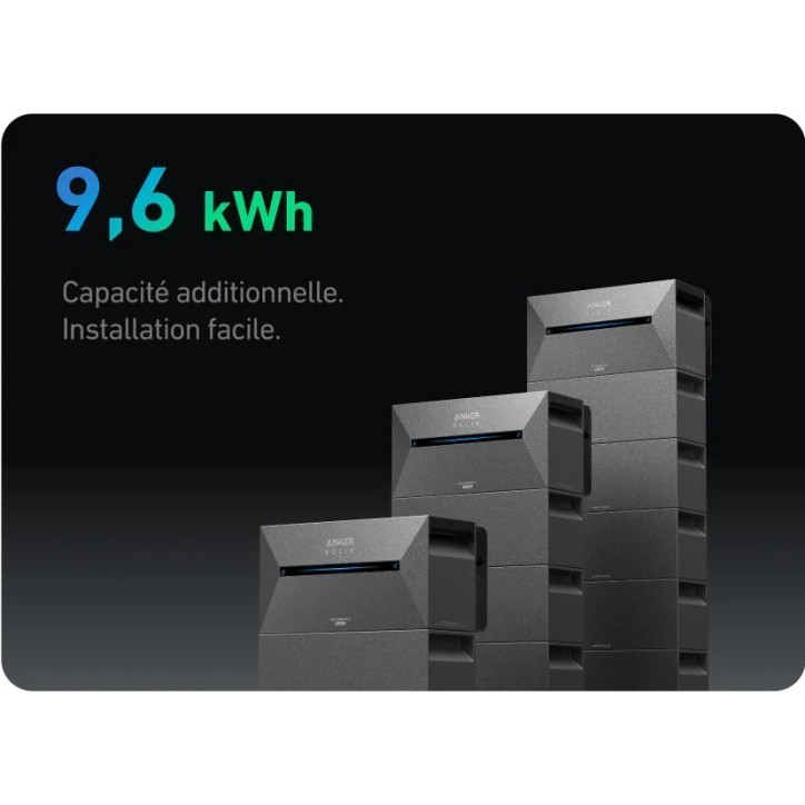 Pack solaire 870 W + Batterie Anker Solix Solarbank 2 E1600 Plus Pack solaire 870 W + Batterie Anker Solix Solarbank 2 E1600 Plus