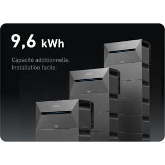Pack Solaire 1305 W + Batterie Anker Solix Solarbank 2 E1600 Pro