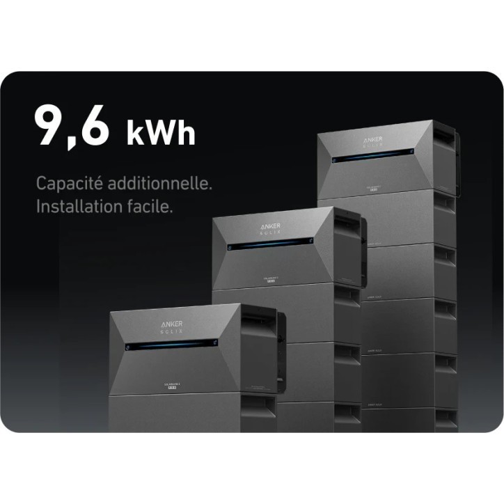 Pack Solaire 1305 W + Batterie Anker Solix Solarbank 2 E1600 Pro Pack Solaire 1305 W + Batterie Anker Solix Solarbank 2 E1600 Pro